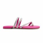 Pink Formal Chappal For Women FR0574 - View 2