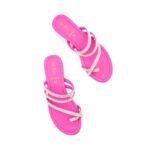 Pink Formal Chappal For Women FR0574 - View 5