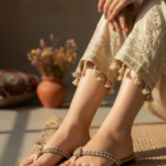 Beige Formal Chappal For Women FR0578 - View 1