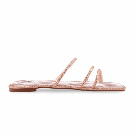 Beige Formal Chappal For Ladies FR0581 - View 2