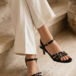 Black Formal Sandal For Women FR5518 - View 1