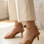 Beige Formal Sandal For Women FR5518 - View 1