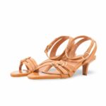 Beige Formal Sandal For Women FR5518 - View 3