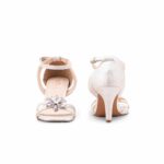 Cream Formal Sandal For Women FR5519 - View 4