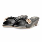 Black Formal Women Slipper FR8283 - View 3