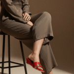 Maroon Formal Slipper FR8284 - View 1
