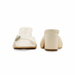 Cream Formal Slipper For Women FR8363 - View 4