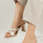 Golden Formal Slipper FR8390 - View 1