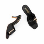 Black Formal Women Slipper FR8403 - View 5