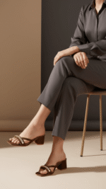 Copper Formal Slipper FR8405 - View 1