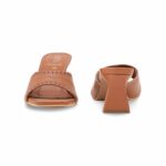 Tan Formal Slipper For Women FR8414 - View 4