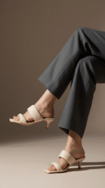 Cream Formal Women Slipper FR8417 - View 1
