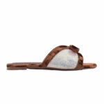 Brown Formal Slipper For Women FR8427 - View 2