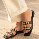 Black Formal Slipper For Women FR8429 - View 1