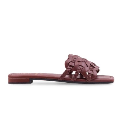 Coffee Formal Slipper For Ladies FR8430 - View 2