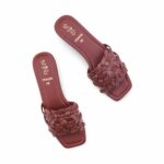 Coffee Formal Slipper For Ladies FR8430 - View 5