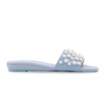 Sky Blue Formal Slipper For Women FR8432 - View 2
