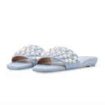 Sky Blue Formal Slipper For Women FR8432 - View 3