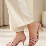 Pink Formal Slipper For Women FR8437 - View 1