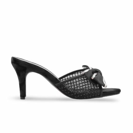 Black Formal Women Slipper FR8438 - View 2