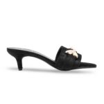 Black Formal Slipper For Women FR8442 - View 2