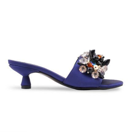 Navy Formal Slipper For Women FR8443 - View 2