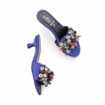 Navy Formal Slipper For Women FR8443 - View 5