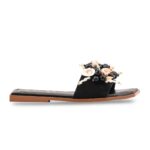 Black Formal Slipper For Ladies FR8444 - View 2