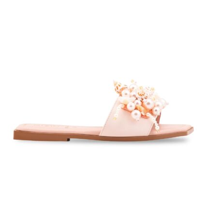 Pink Formal Slipper For Ladies FR8444 - View 2