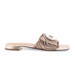 Golden Formal Slipper For Ladies FR8445 - View 2