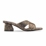 Golden Formal Slipper For Ladies FR8446 - View 2