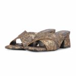 Golden Formal Slipper For Ladies FR8446 - View 3