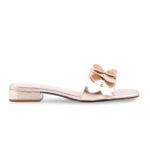 Golden Formal Slipper For Ladies FR8450 - View 2