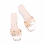 Golden Formal Slipper For Ladies FR8450 - View 5