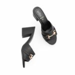 Black Formal Slipper For Women FR8452 - View 5