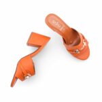 Orange Formal Slipper For Ladies FR8452 - View 5