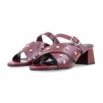 Maroon Formal Slipper For Women FR8454 - View 3
