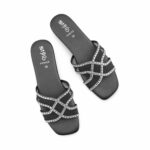 Black Formal Slipper For Ladies FR8458 - View 5