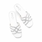 Grey Formal Slipper For Ladies FR8458 - View 5