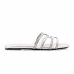 Grey Formal Slipper For Ladies FR8458 - View 2