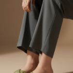 Olive Formal Slipper For Women FR8460 - View 1