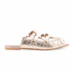 Golden Formal Slipper For Women FR8464 - View 2