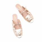 Golden Formal Slipper For Women FR8464 - View 5