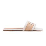 Cream Formal Slipper For Women FR8470 - View 2