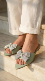 PISTAGREEN Formal Slipper For Ladies FR8475 - View 1