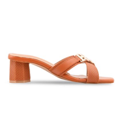 Mustard Formal Slipper For Women FR8480 - View 2