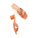 Mustard Formal Slipper For Women FR8480 - View 5