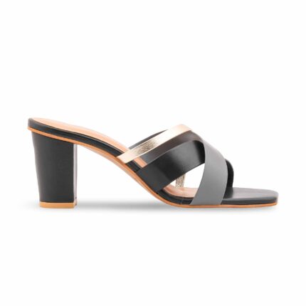 Black Formal Women Slipper FR8481 - View 2
