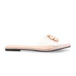 Peach Formal Slipper For Women FR8486 - View 2