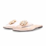 Peach Formal Slipper For Women FR8486 - View 3